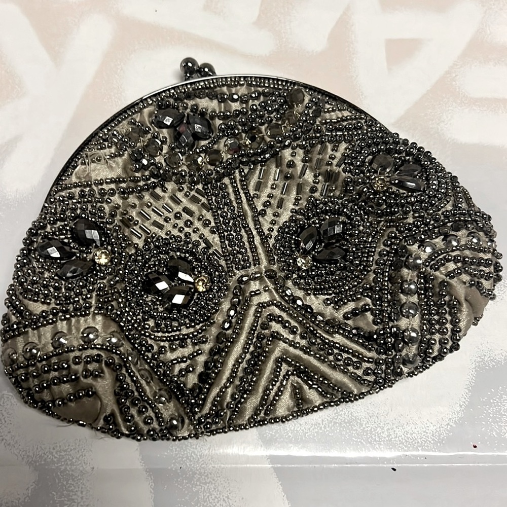 Ester and lily bedazzled coin clutch